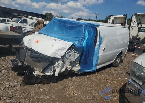 2020 Chevrolet Express G2500 z USA, uszkodzony, nr VIN 1GCWGAFP1L1262706